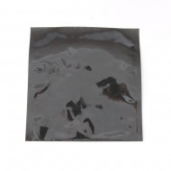 8" x 8" Black Mylar Foil Bag; (100 EA) - 08P4C08BK